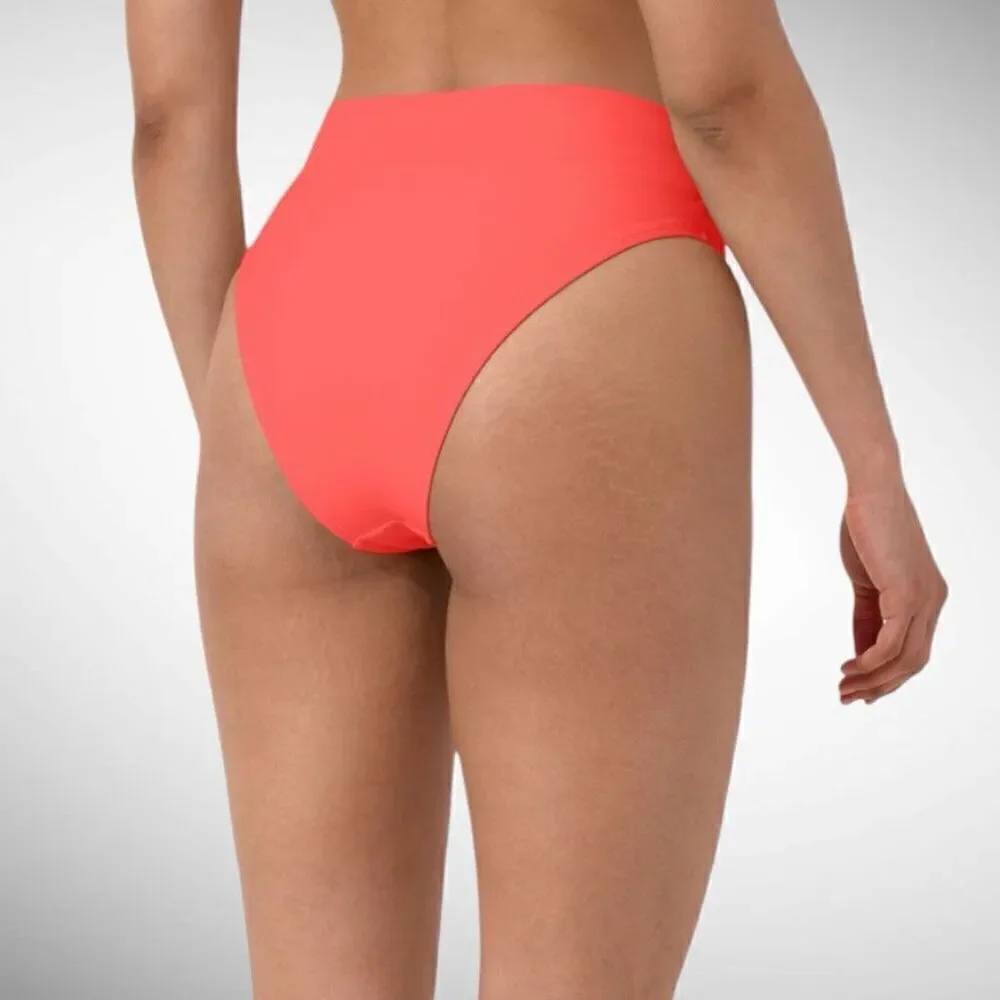 Size M Halara Crossover Bikini Bottom in Dreamy Pink